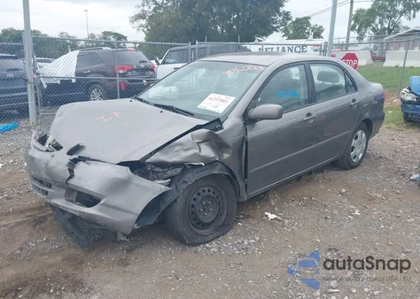 2004 Toyota Corolla Le z USA, uszkodzony, nr VIN 1NXBR38E54Z209194